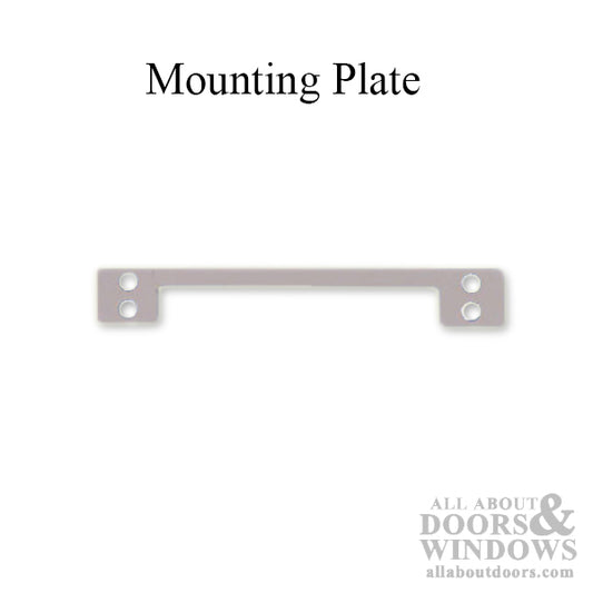 Mounting Plate/ Bracket, 4 hole, 3-7/16 multi-point sash lock