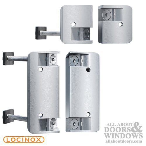 Aluminum Locinox Brackets to Mount Tiger Gate Closer to Chain Link Fence - Aluminum Locinox Brackets to Mount Tiger Gate Closer to Chain Link Fence