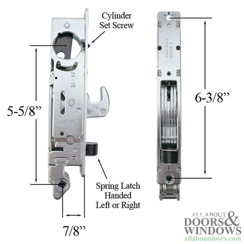 Adams Rite Mortise Lock Left Hand / Right Hand Reverse - Adams Rite Mortise Lock Left Hand / Right Hand Reverse