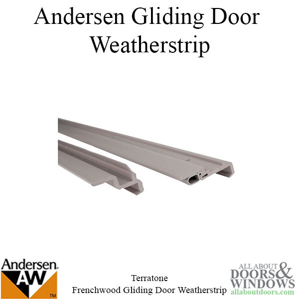 1990 - Present, Complete Weatherstrip Set, 6 ft 8 in, Terratone - 1990 - Present, Complete Weatherstrip Set, 6 ft 8 in, Terratone