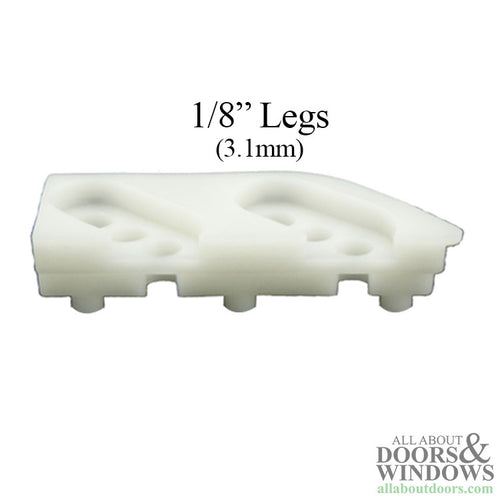 Truth Multipoint Window Lock Keeper Right Hand White - Truth Multipoint Window Lock Keeper Right Hand White