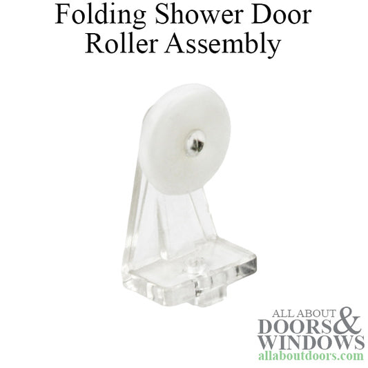 Folding Shower Door Roller Assembly Top Mount