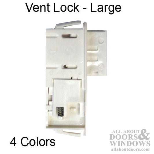 Vent Lock / Safety Night Latch - Vinyl Window