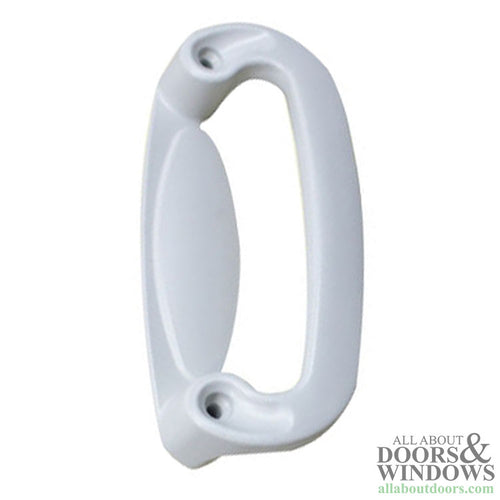 Andersen Perma-Shield Gliding Door Handle Tribeca Interior White - Andersen Perma-Shield Gliding Door Handle Tribeca Interior White