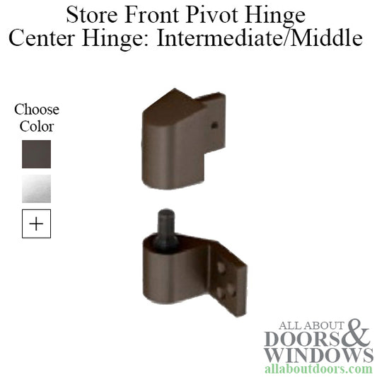 US Aluminum Storefront Pivot Hinge - Intermediate / Middle, Right