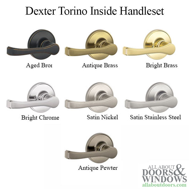 Dexter Torino JH59-609 Inside Handleset - Antique Brass - Dexter Torino JH59-609 Inside Handleset - Antique Brass