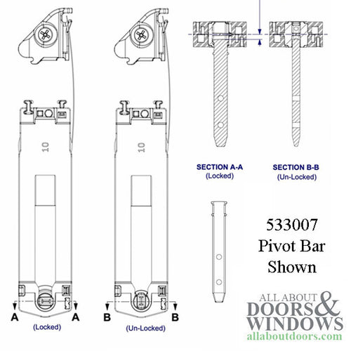Roller Tilt Constant Force Balance RT625Di Drop-in Cartridge - Roller Tilt Constant Force Balance RT625Di Drop-in Cartridge