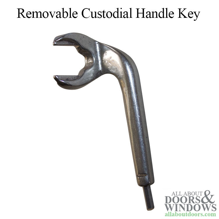 Removable Handle Key for 32-256 Custodial Handle - Removable Handle Key for 32-256 Custodial Handle