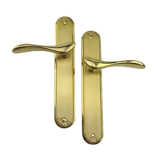 CLEARANCE Pella Dummy Handleset - Polished Brass - Reversible Handing