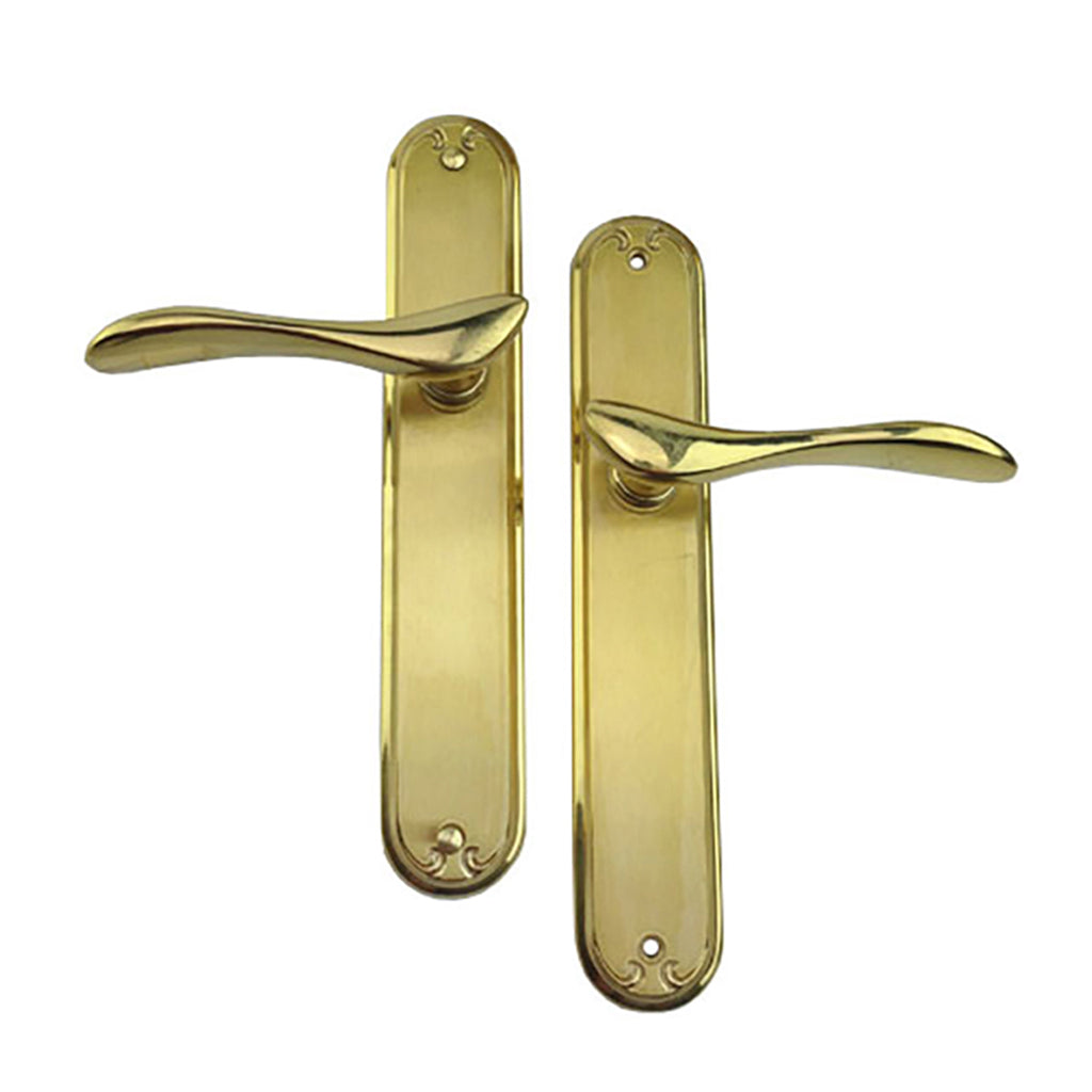 CLEARANCE Pella Dummy Handleset - Polished Brass - Reversible Handing - CLEARANCE Pella Dummy Handleset - Polished Brass - Reversible Handing