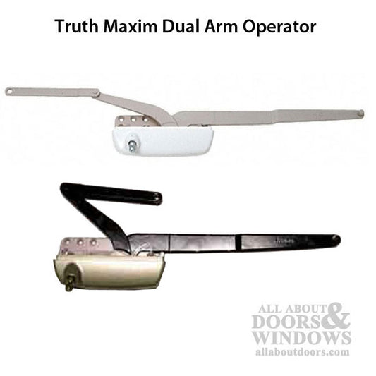 Truth 50.00 Maxim Dual Arm Operator, Hurd Casement,  RH - Choose Color