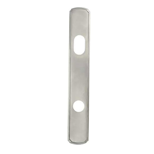 Newbury Active Exterior Escutcheon Plate - Satin Nickel