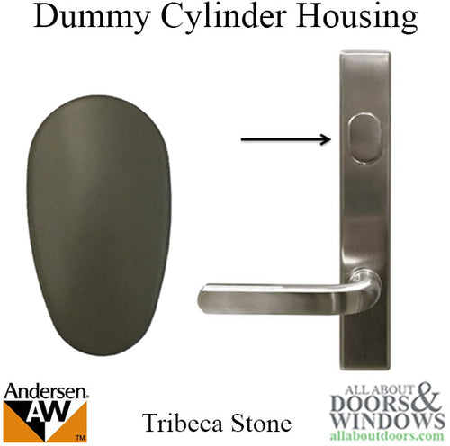 Dummy Cylinder Housing, Andersen Tribeca Series - Stone - Dummy Cylinder Housing, Andersen Tribeca Series - Stone