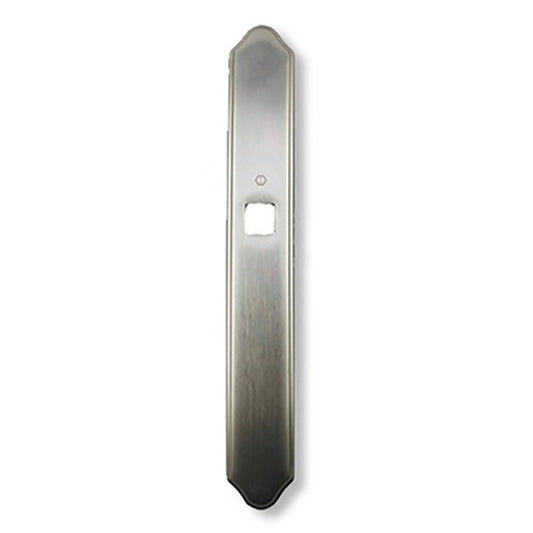 Hoppe Verona M2170N Exterior Dummy Backplate - Satin Nickel