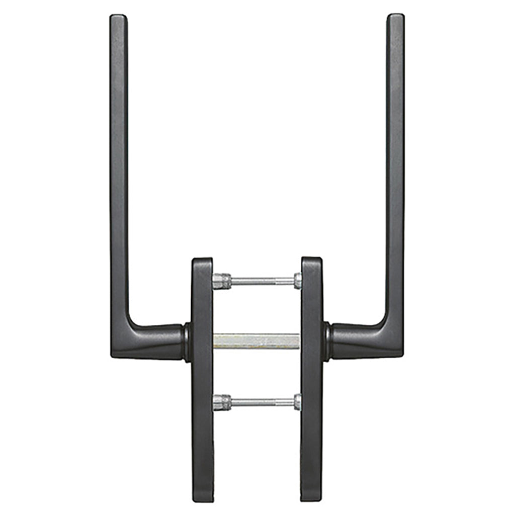 Dallas Handleset for Active Lift and Slide Door System, Keyed Both Sides - Matte Black - Dallas Handleset for Active Lift and Slide Door System, Keyed Both Sides - Matte Black