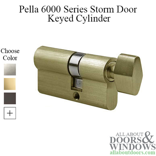 Pella 6000 Series Replacement Key Cylinder Schlage Keyway - Pella 6000 Series Replacement Key Cylinder Schlage Keyway