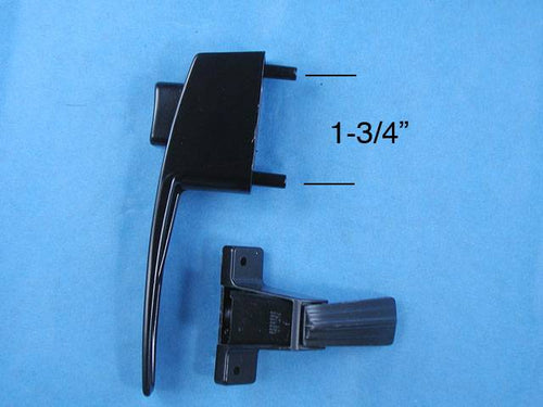 Screen Door Push Button Latch 1.75 Inch Screw Hole Spacing - Screen Door Push Button Latch 1.75 Inch Screw Hole Spacing