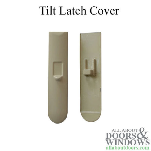 Tilt Latch Snap on actuator cover, for hung windows,  Zinc - Tilt Latch Snap on actuator cover, for hung windows,  Zinc