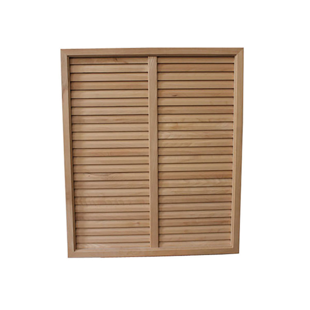 20 x 24  Wood Louver  Insert for 1-3/4