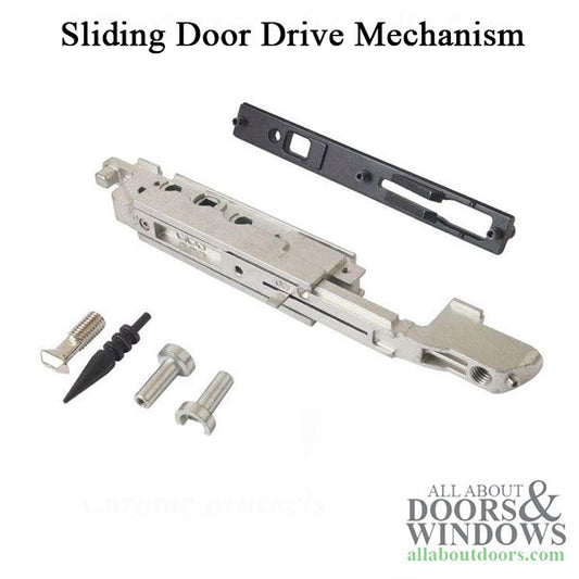 Giesse Drive mechanism/assembly for sliding patio door