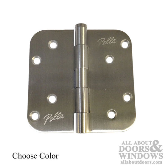 4 x 4 inch, 5/8 Radius Corners, Pella Hinges  - 3 PACK