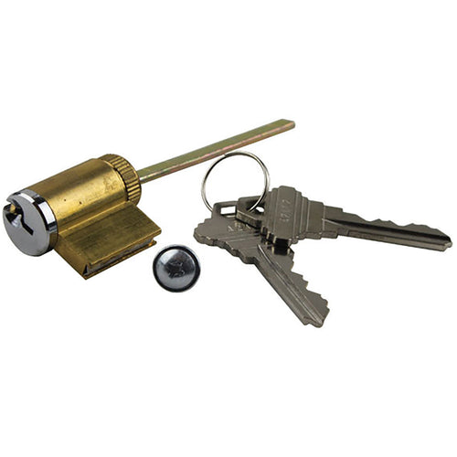 Schlage Classic Vinyl Sliding Door Lock Cylinder - Schlage Classic Vinyl Sliding Door Lock Cylinder