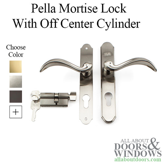 Pella Storm Door Trim Only,  Off Center Cylinder - Choose Color