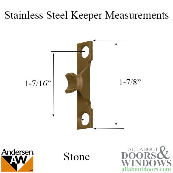 Andersen Keeper,  Perma-Shield Casement Window - Stone - Andersen Keeper,  Perma-Shield Casement Window - Stone