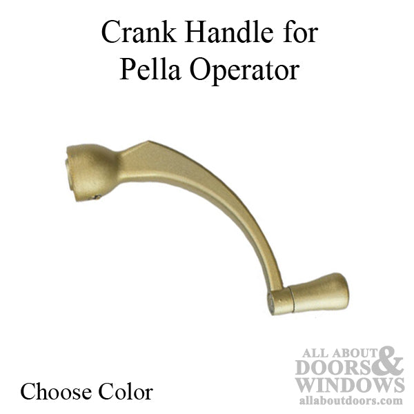 Awning & Casement Operator Crank Handle, Generic, Pella After Market - Choose Color - Awning & Casement Operator Crank Handle, Generic, Pella After Market - Choose Color