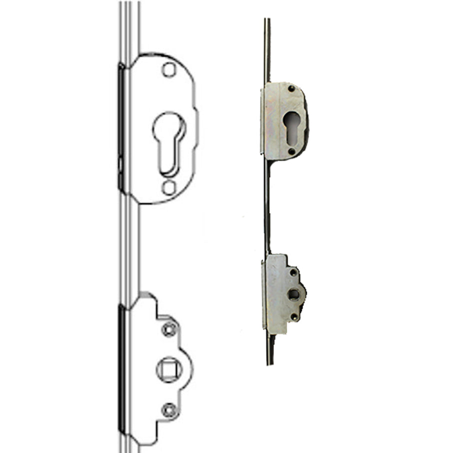 G-U Hinged Door Tilt & Turn Lockable Drive Gear - Choose Backset - G-U Hinged Door Tilt & Turn Lockable Drive Gear - Choose Backset