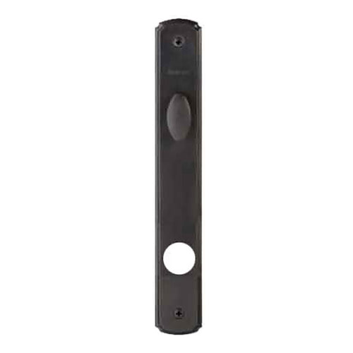 Escutcheon Trim Plate, Active Interior Panel, Andersen Hinged Door - Oil Rubbed Bronze - Escutcheon Trim Plate, Active Interior Panel, Andersen Hinged Door - Oil Rubbed Bronze