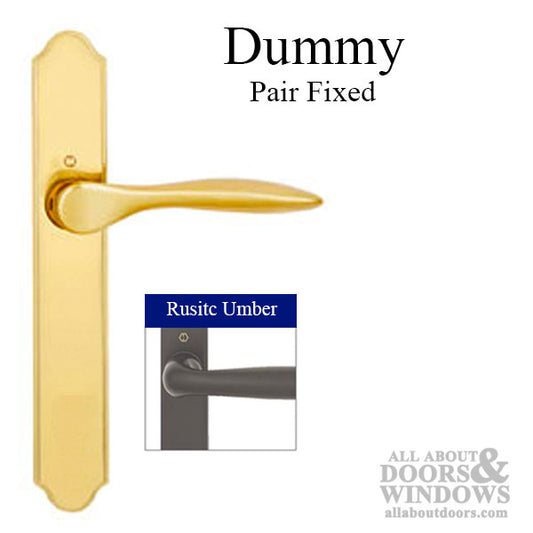New Orleans M1610/374N Dummy Handleset – Rustic Umber