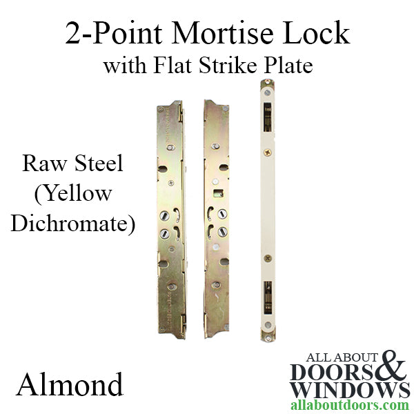 2-Point Mortise Lock, 9-3/8