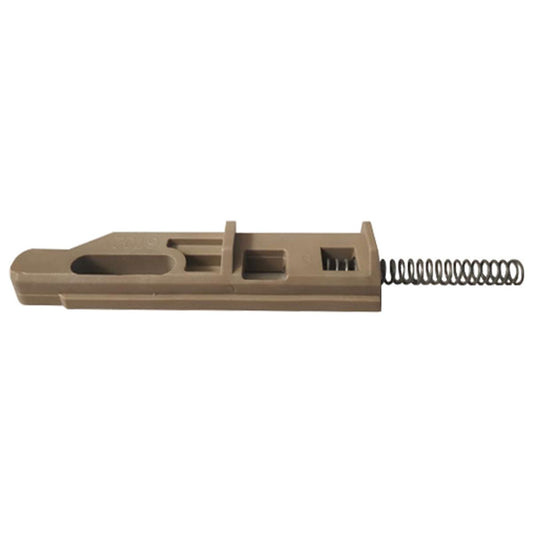 Peachtree Ariel Double Hung Aluminum Upper Sash Tilt Latch Driftwood Finish - Slide with Spring (Pack)