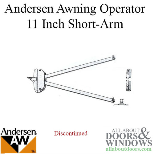 Awning Operator, PSA, Short Arm, Andersen- Discontinued - Awning Operator, PSA, Short Arm, Andersen- Discontinued