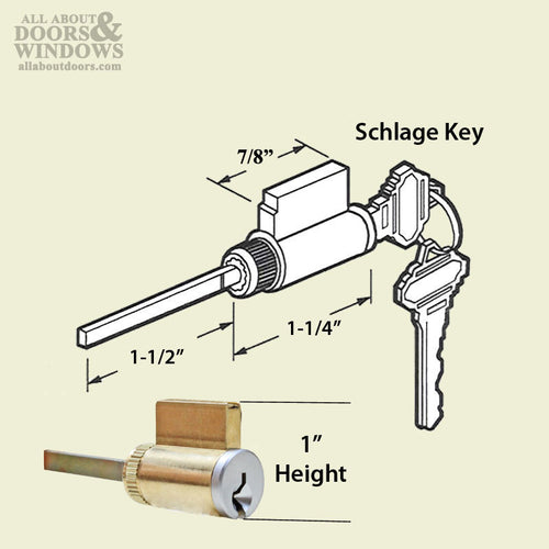 American Replacement Lock Cylinder, 1