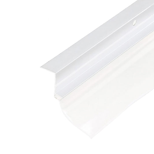 Universal Fit Bug Seal for Sliding Screen Door - 7 or 8 Feet, Clear