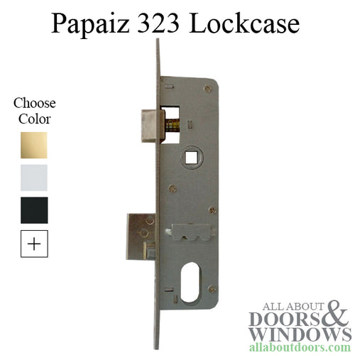 Papaiz Slimline Mortise Lock Body 22mm Backset - Papaiz Slimline Mortise Lock Body 22mm Backset