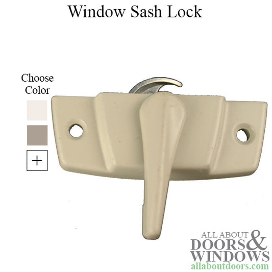 Single / Double Hung Window Sash Lock 2-1/16" Screw Spacing