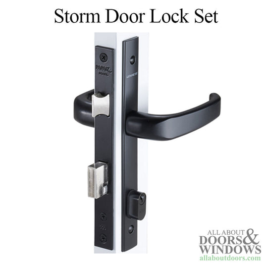 Papaiz Fechadura 323 Storm Door Lock Set - White