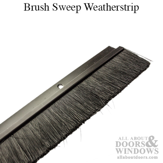 Brush Sweep Weatherstrip