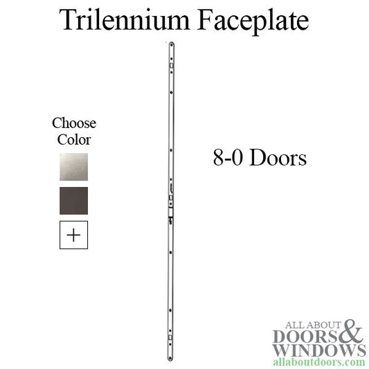 Trilennium Faceplate for 8-0 Lock