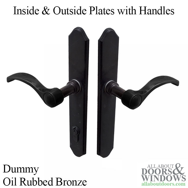 Dummy pair, Munchen 112 / 374 Fixed - Oil Rubbed Brass - Dummy pair, Munchen 112 / 374 Fixed - Oil Rubbed Brass