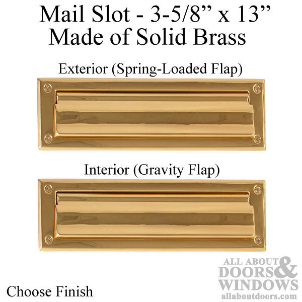 Mail Slot - 3-5/8