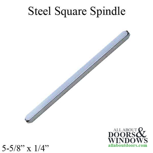 Square Spindle, 1/4