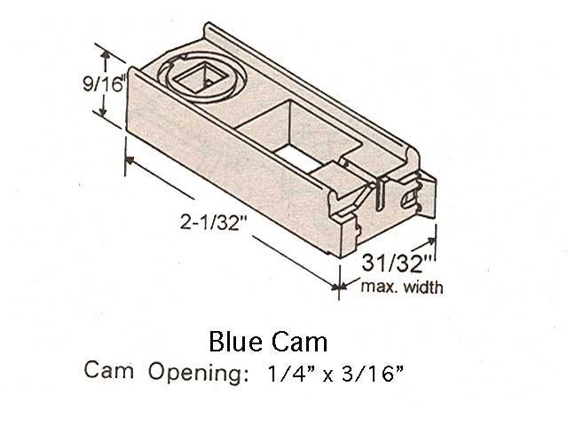 Pivot Lock Balance Shoe,  Small, Blue Cam - Pivot Lock Balance Shoe,  Small, Blue Cam