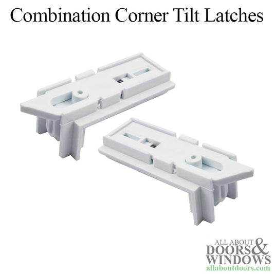 Maynard/Chelsea Combination Corner Tilt Latch, Left and Right Hand Pair