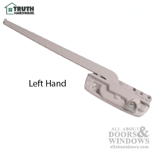 Truth Sill Mounted Encore Casement Operators, Left Hand - No Cover