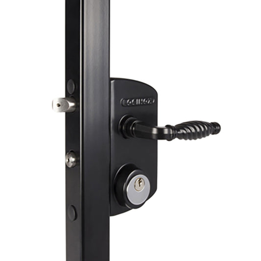 Locinox Surface-Mounted Mortise Cylinder Lock for Gates 1-1/2" - 2" - Choose Color & Cylinder