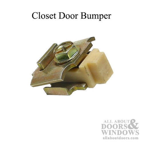 Sliding Closet Pocket Door Bumper Fits 1 Inch Track - Sliding Closet Pocket Door Bumper Fits 1 Inch Track